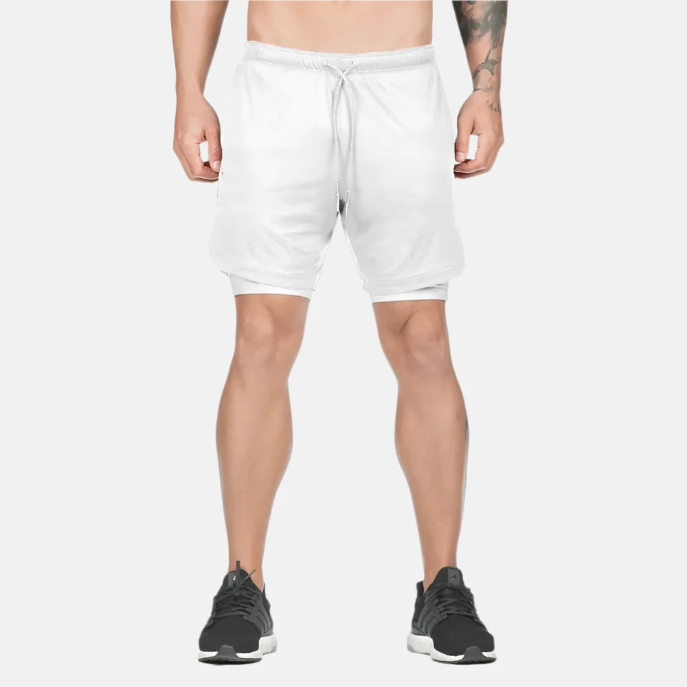 Men's Athletic Cargo Shorts with Utility Pocket