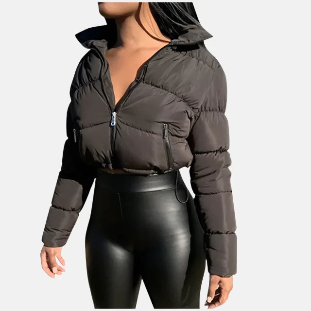 Women's Cropped Puffer Jacket