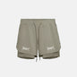 Men's Athletic Cargo Shorts with Utility Pocket