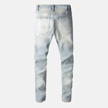 Elevate your style with our Trendy Distressed Jeans