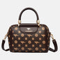 Elegant Kangaroo-Print Handbag