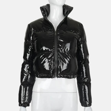 Women's Cropped Puffer Jacket