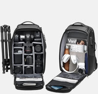 Multi-Compartment Camera Backpack