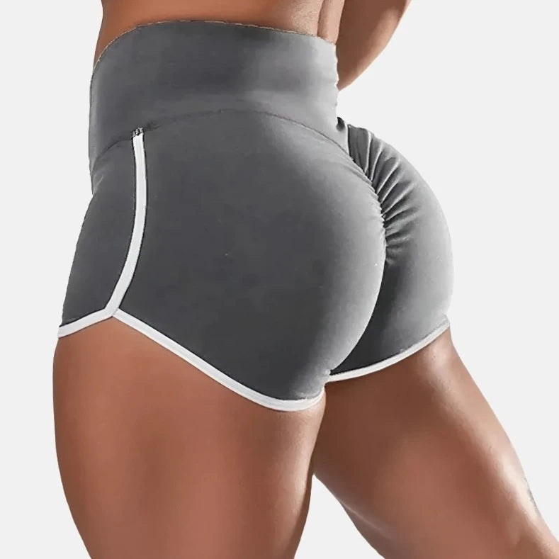 Pantalones cortos casuales para mujer, cintura de entrenamiento, pantalones cortos sexis ajustados