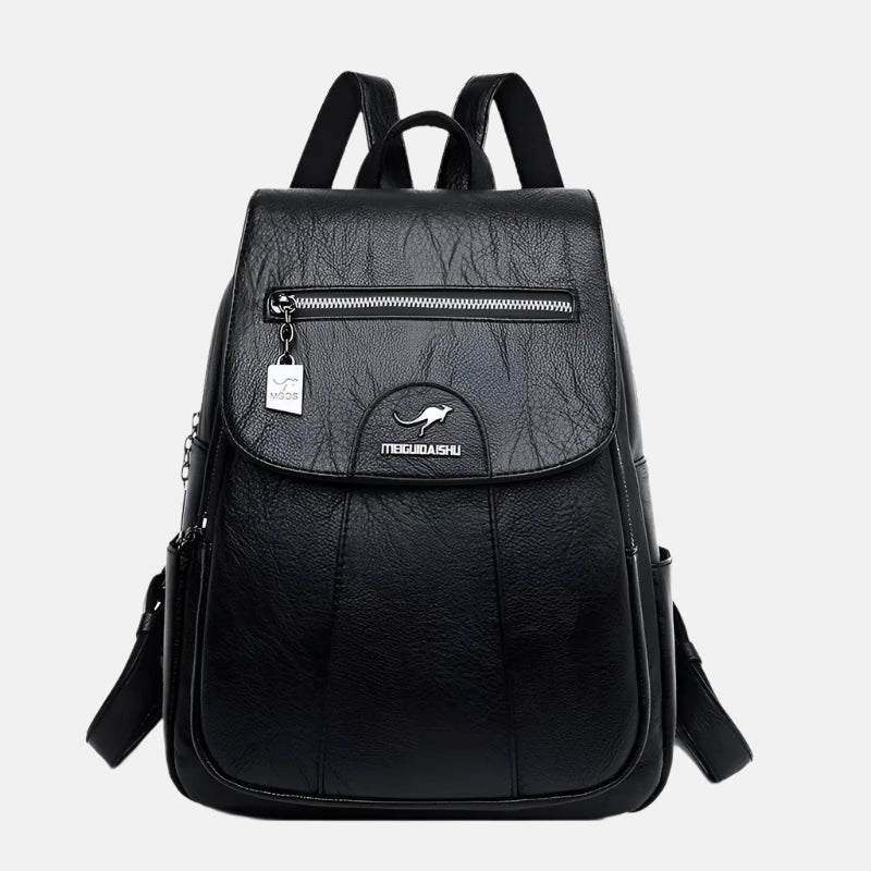 Women's Faux Leather Backpack