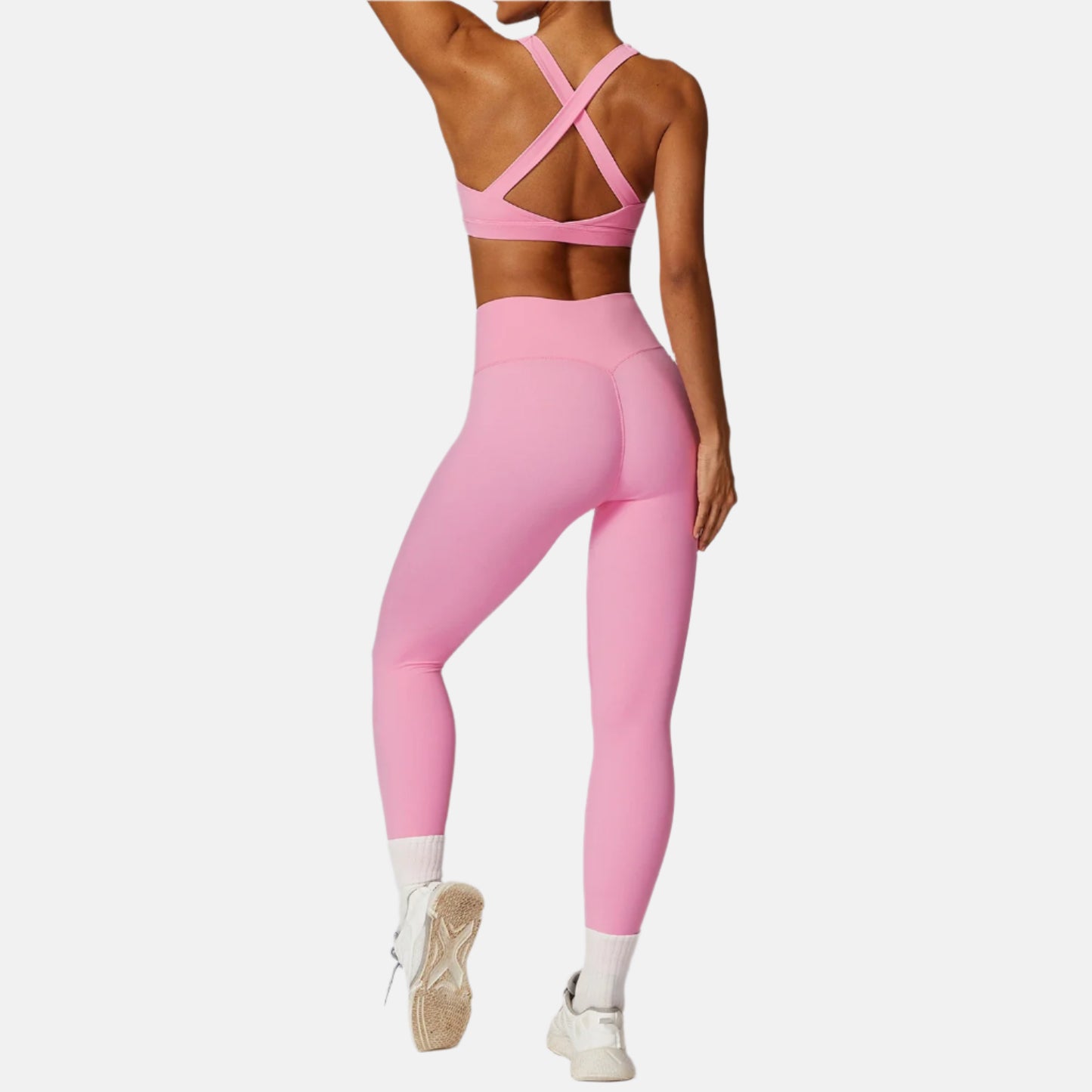 BlushFlex Seamless Activewear Set