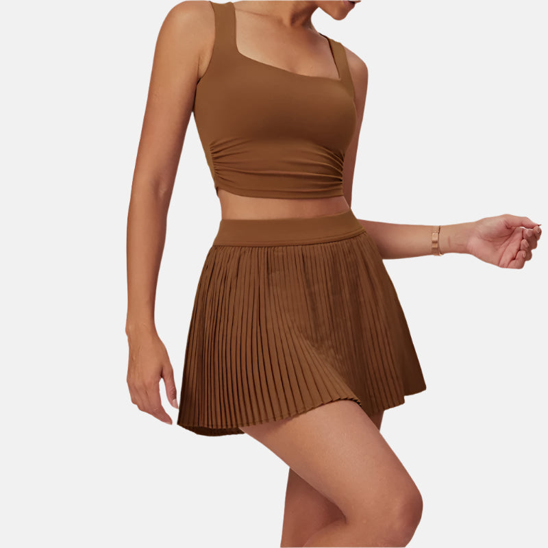 AceCourt Pleated Tennis Skirt