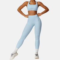 BlushFlex Seamless Activewear Set