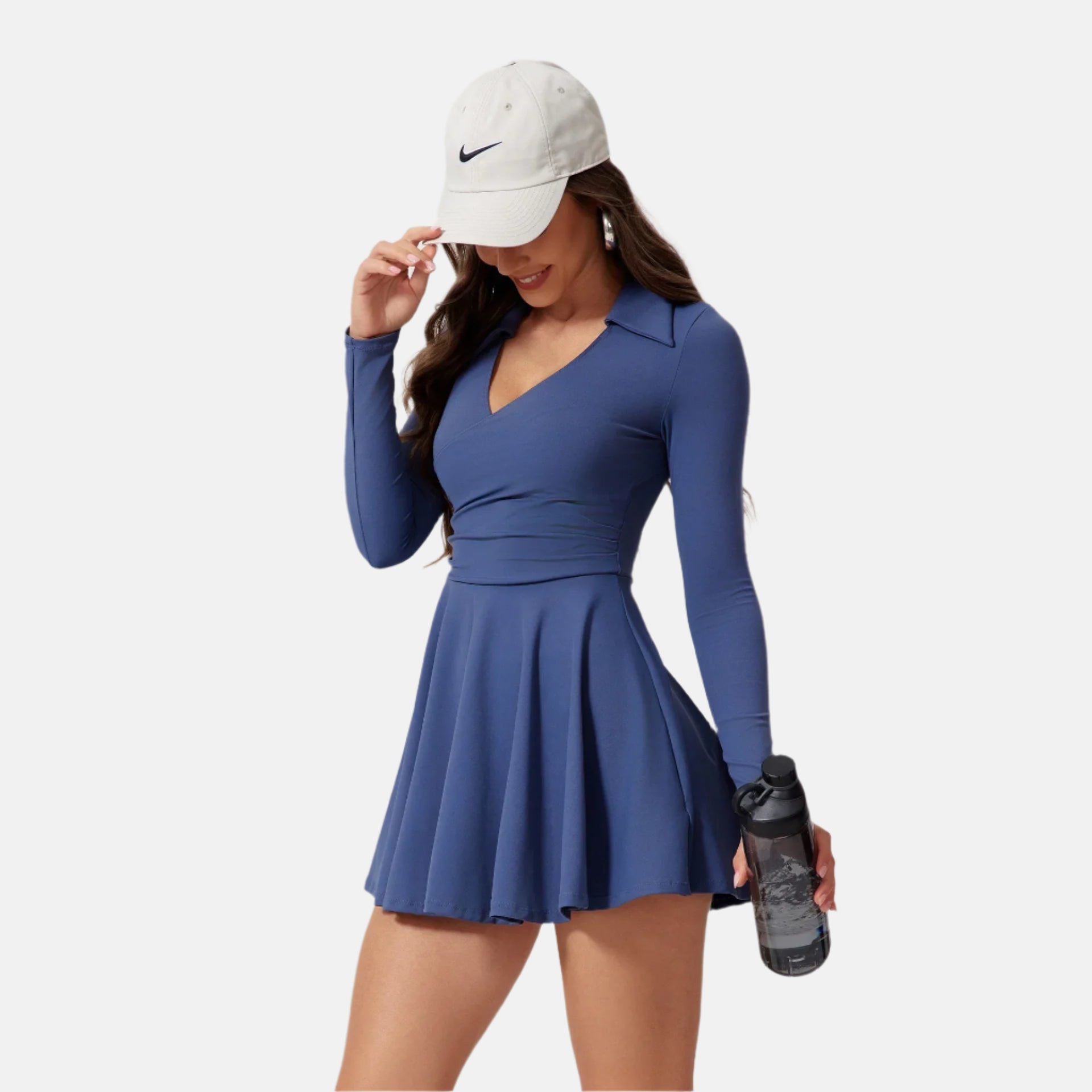 PowerPlay Long-Sleeve Active Dress