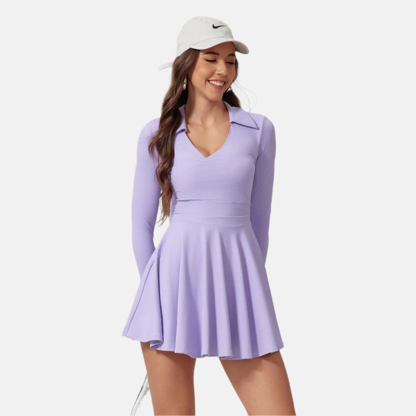 PowerPlay Long-Sleeve Active Dress