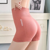 High-Waisted Seamless Compression Shorts