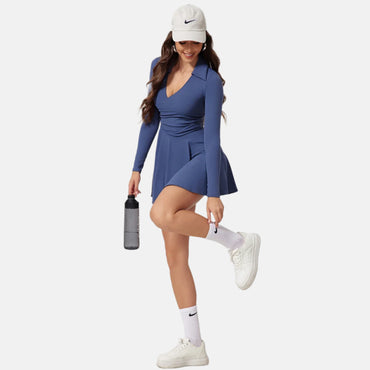 PowerPlay Long-Sleeve Active Dress