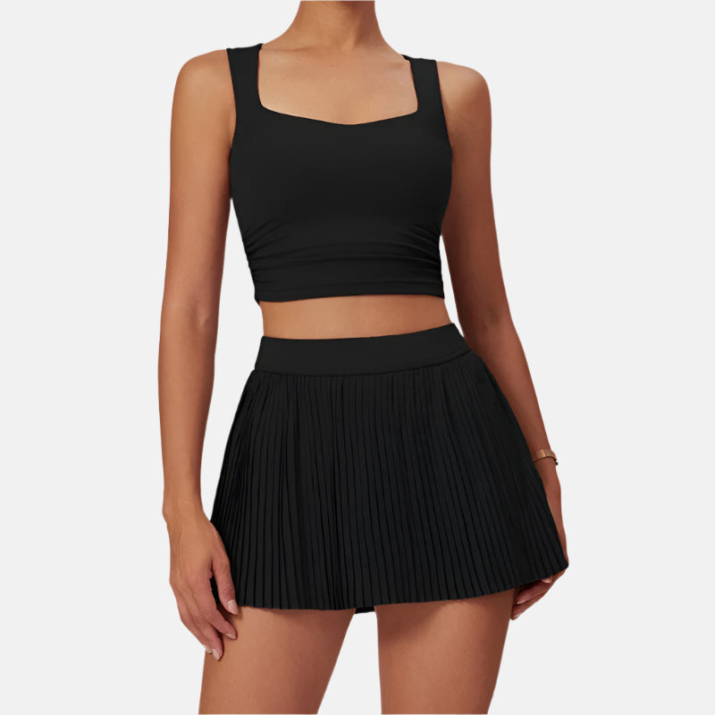 AceCourt Pleated Tennis Skirt