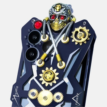 Steampunk Skull Warrior Phone Case