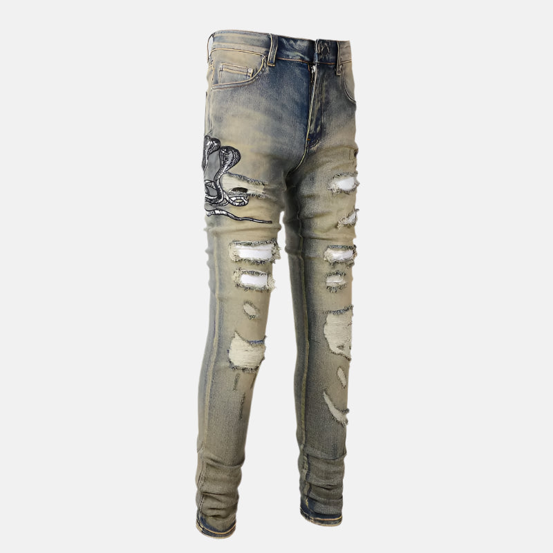 Viper Strike Distressed Jeans