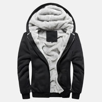 Men's Fleece-Lined Winter Hoodie