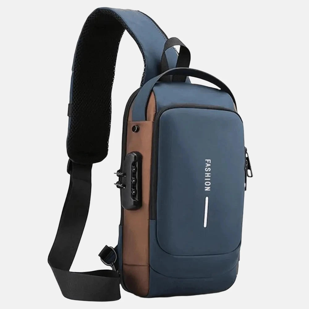 Smart Anti-Theft Sling Bag with USB Charging Port