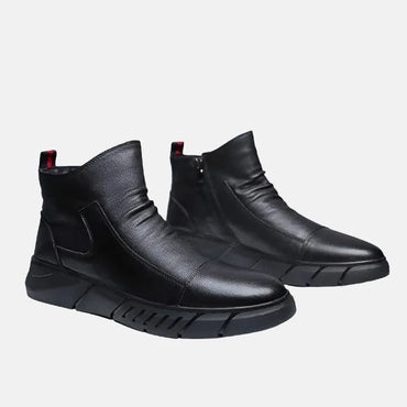 Thick-soled Men Work Boots Shoes