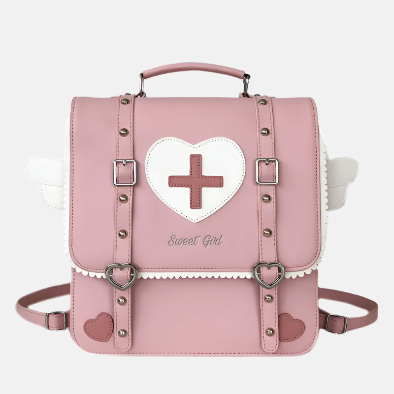 Sweet Girl Heart Backpack