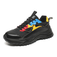 Celonox Rugged Trail Sneakers with Bold Accent Panels