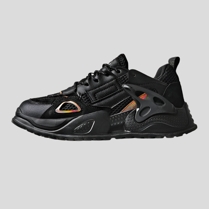 Celonox All-Black Sculpted Support Runners
