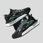 Celonox Black & White Trail-Inspired Urban Sneakers