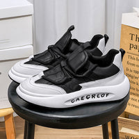 Celonox Monochrome Strapped Chunky Sneakers