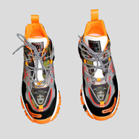 Celonox Holographic Stud & Neon Green Trail Sneakers