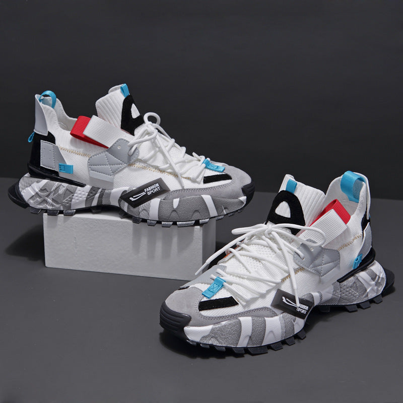 Celonox High-Tech Mesh & Graphic Trail Sneakers