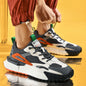 Celonox Black & White Trail-Inspired Urban Sneakers