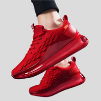 Celonox Neon Green Full-Air Knit Runners
