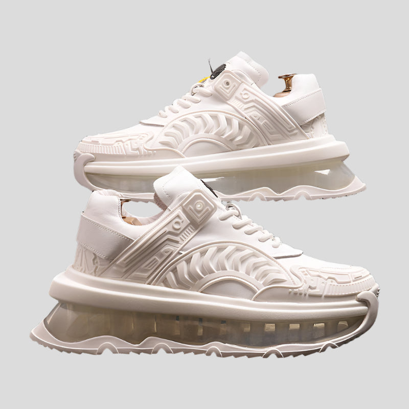 AeroGreen Flux – Celonox Futuristic Air-Cushion Green Sneakers