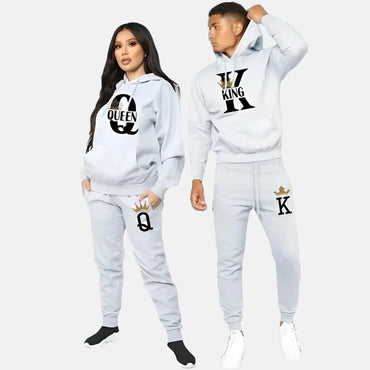 Rule in Style with This "King" Hoodie and Jogger Set!