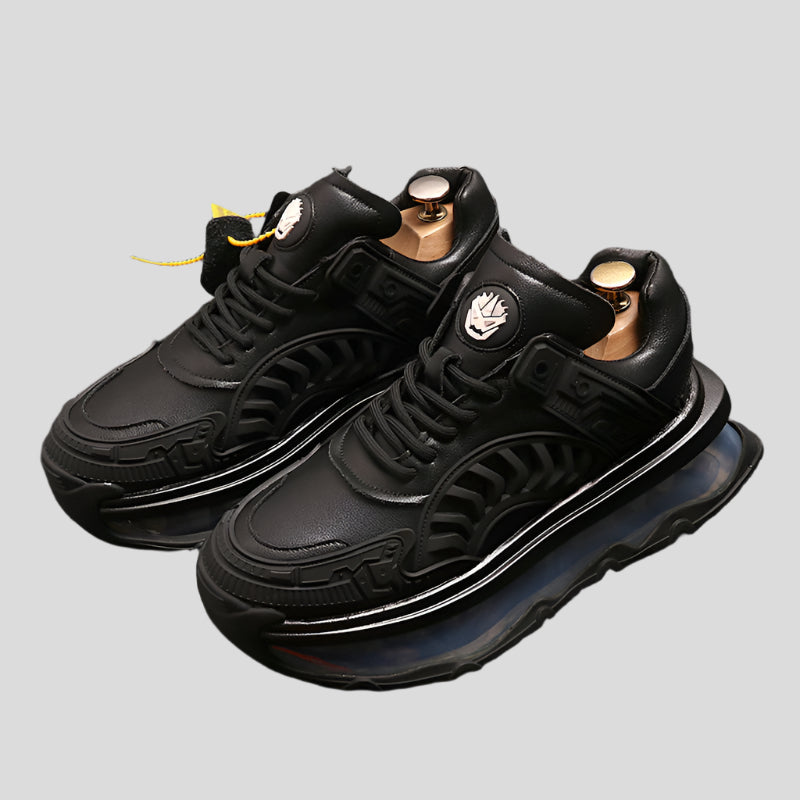 AeroGreen Flux – Celonox Futuristic Air-Cushion Green Sneakers