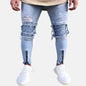 New Jeans Men's Motorcycle Pants