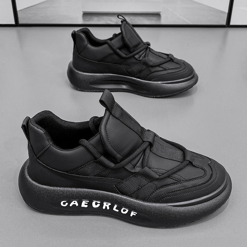 Celonox Monochrome Strapped Chunky Sneakers