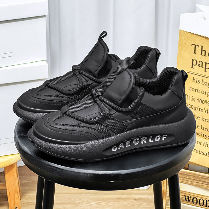 Celonox Monochrome Strapped Chunky Sneakers