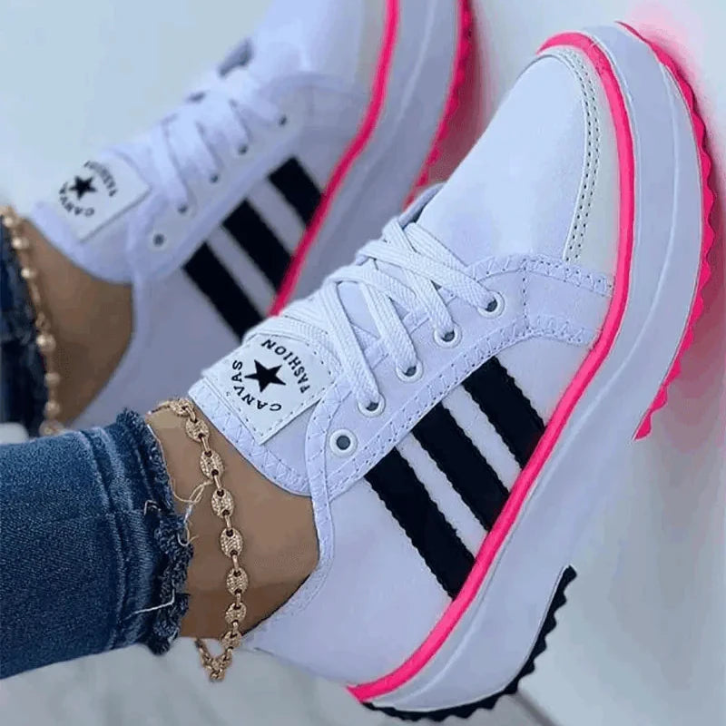 Trendy Platform Vulcanized Sneakers