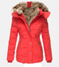 Women's Fur-Lined Hooded Winter Coat