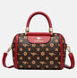 Elegant Kangaroo-Print Handbag