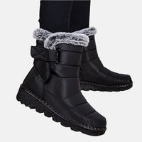 Women's Waterproof Winter Boots with Faux Fur Lining