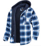 Men's Thick Padded Plaid Jacket – Cozy, Stylish, and Perfect for Cold Weather