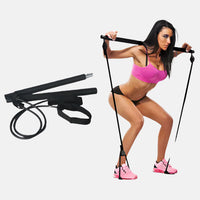 Portable Pilates Bar Kit with Resistance Bands