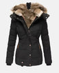 Women's Fur-Lined Hooded Winter Coat