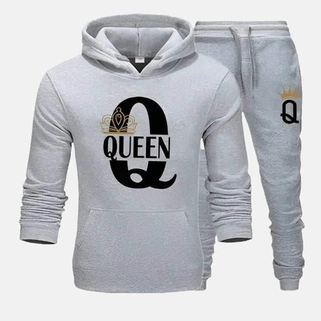 Rule in Style with This "King" Hoodie and Jogger Set!