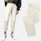 Korean Fashion Elastic Waist Jeans Trousers