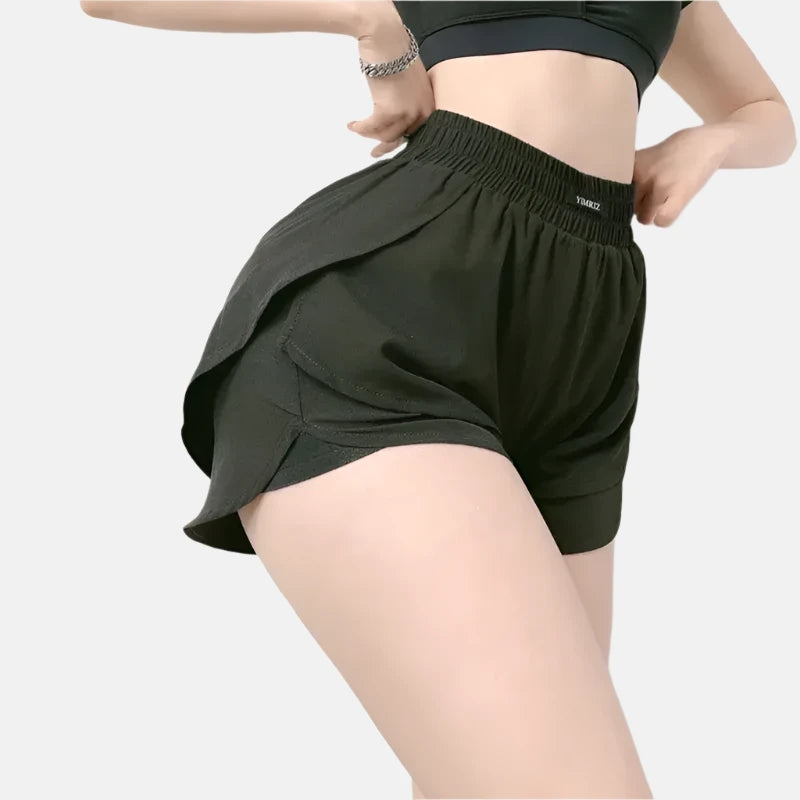 Women's 2-in-1 Athletic Running Shorts