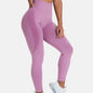 High-Waisted Seamless Pink Leggings