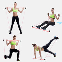 Portable Pilates Bar Kit with Resistance Bands