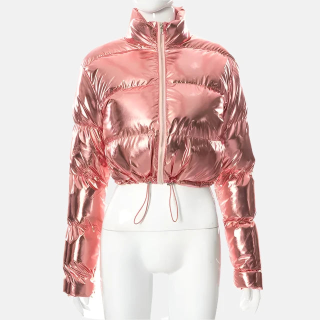 Women's Cropped Puffer Jacket